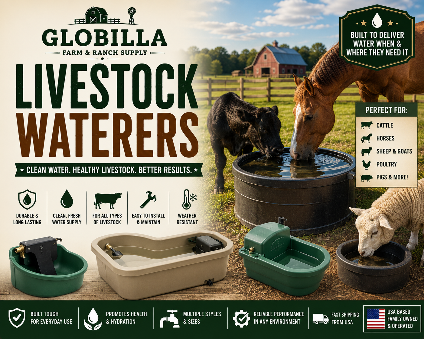 Livestock Waterers