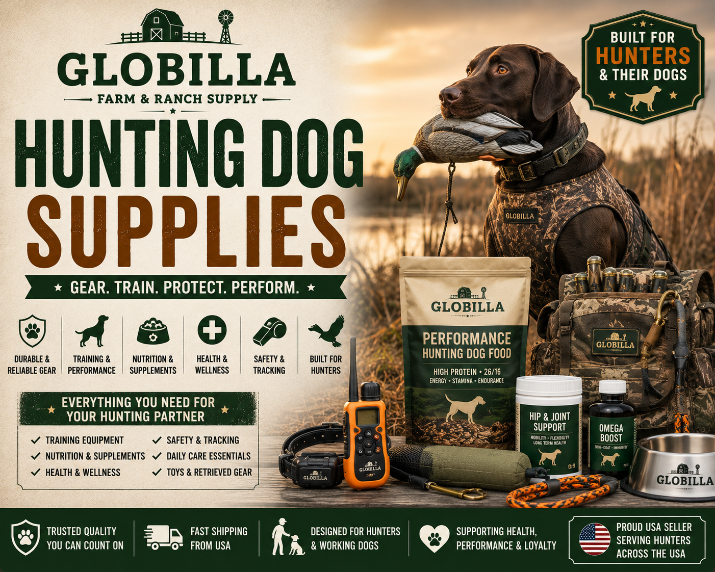 Hunting Dog Supplies