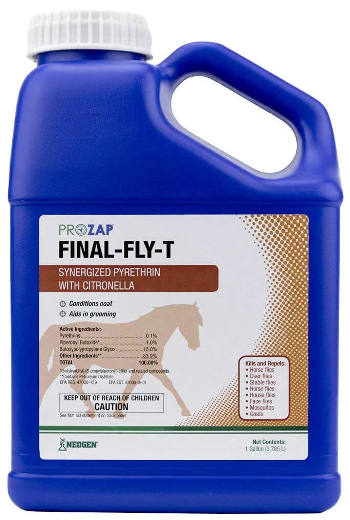 new Prozap Final Fly-T Horse Fly Spray stable flies deer flies house flies