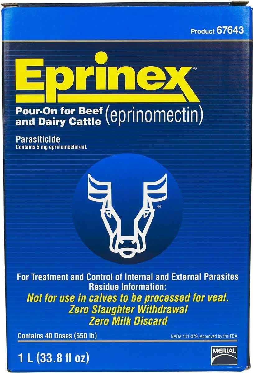 Eprinex Parasiticide Pour-on for Cattle 1 Liter