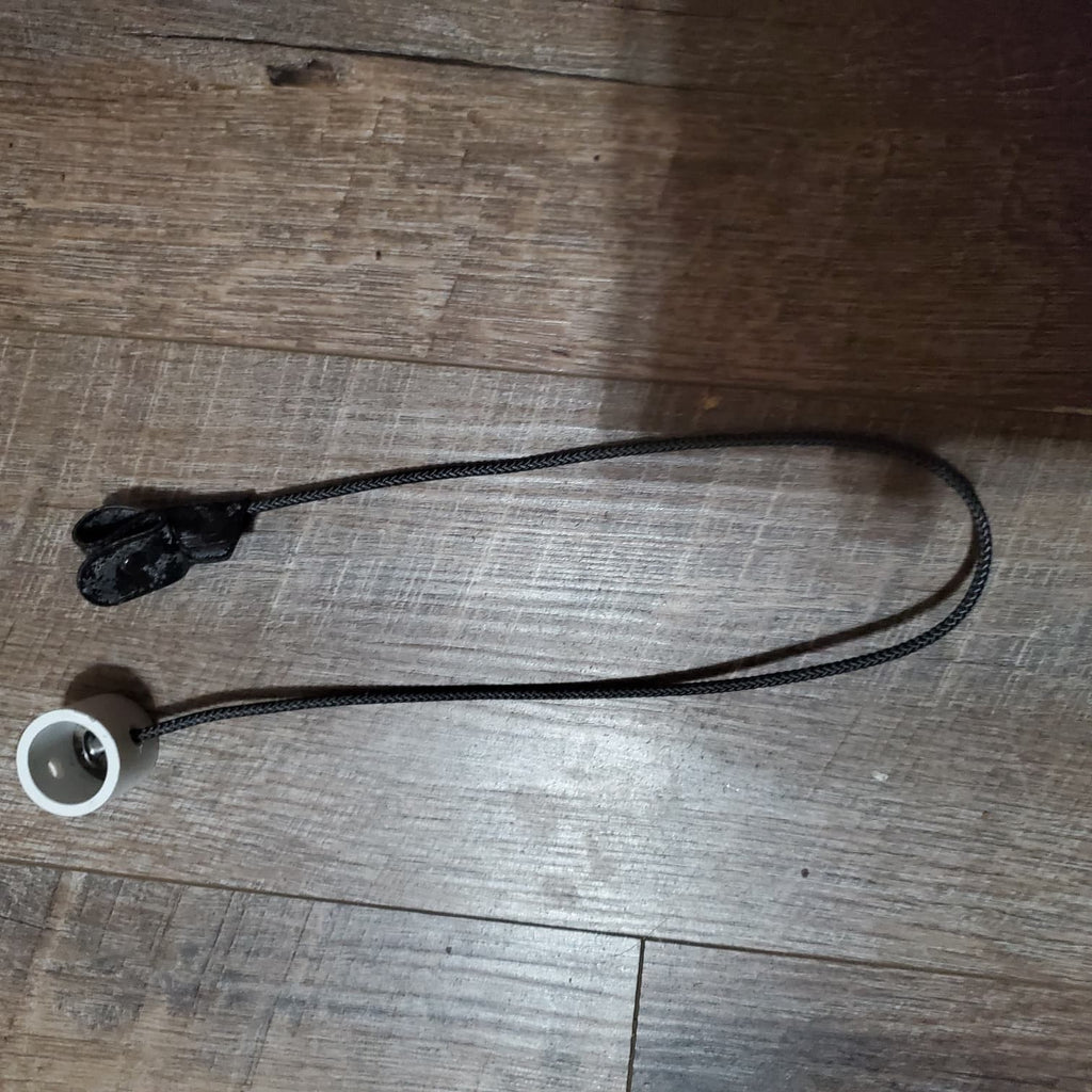 Poultry Tie Cords Nylon Cord SLIP Hitch with PVC Swivel ~2' for Efficient Feedin