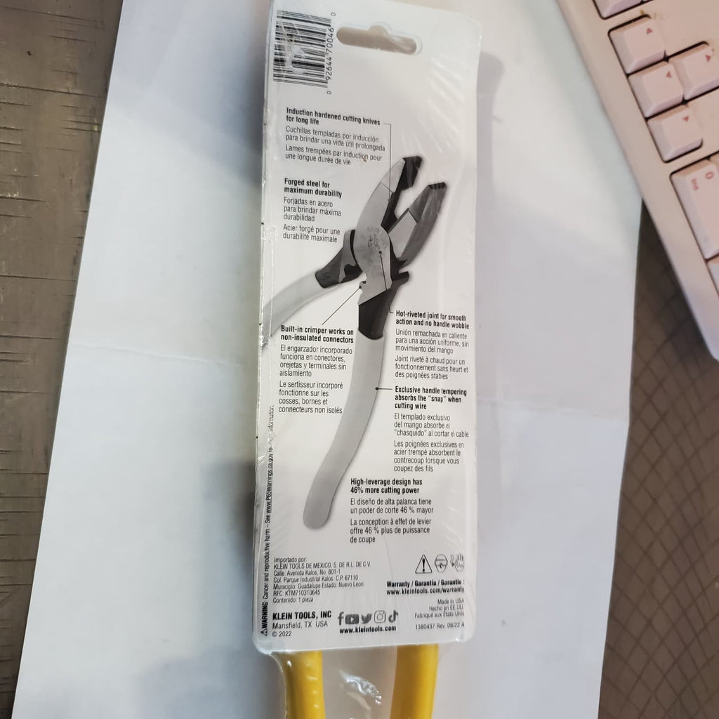 Klein Tools Precision Crimp Tool for Rubber Cord Crimp Caps Ideal for gallo roos