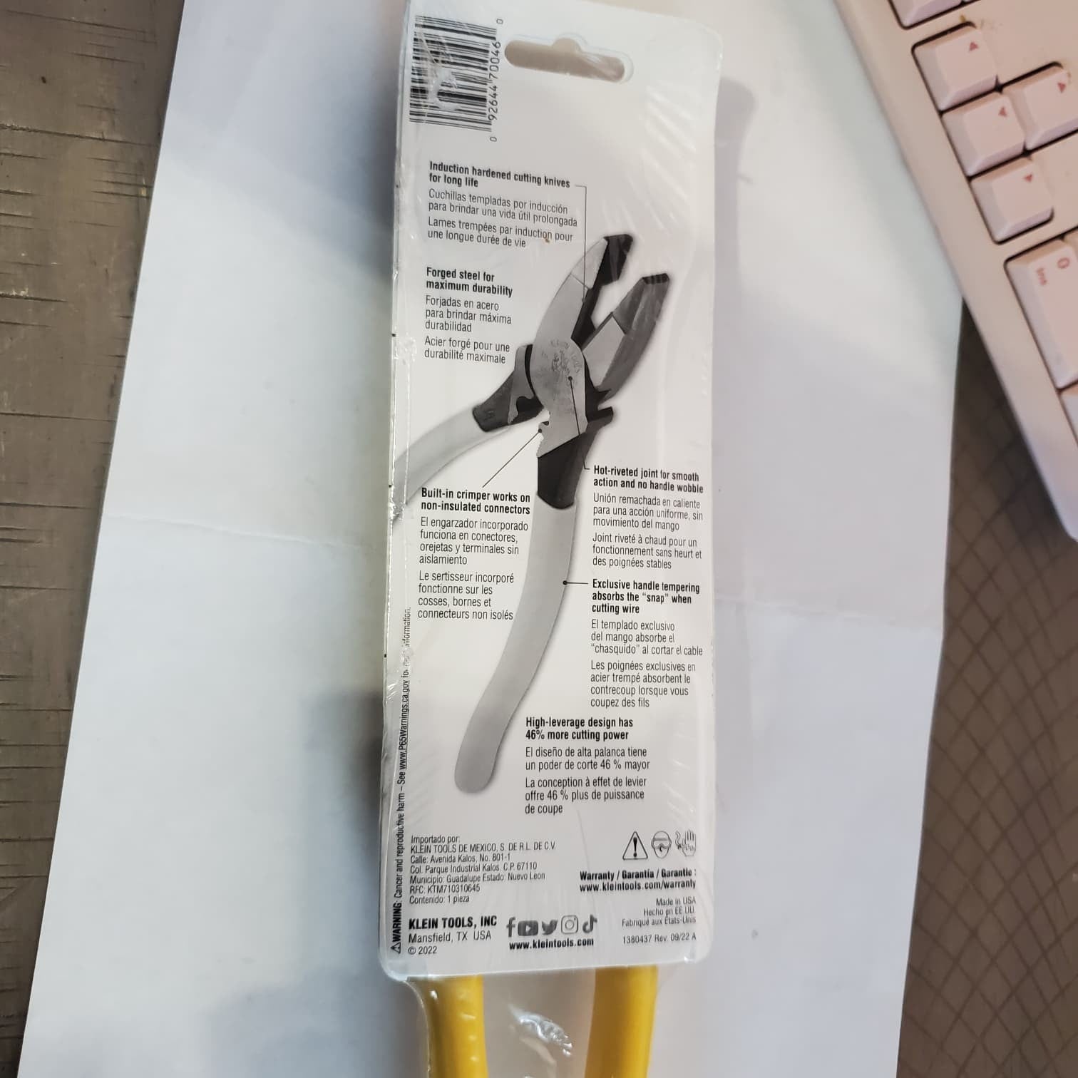 Klein Tools Precision Crimp Tool for Rubber Cord Crimp Caps Ideal for gallo roos
