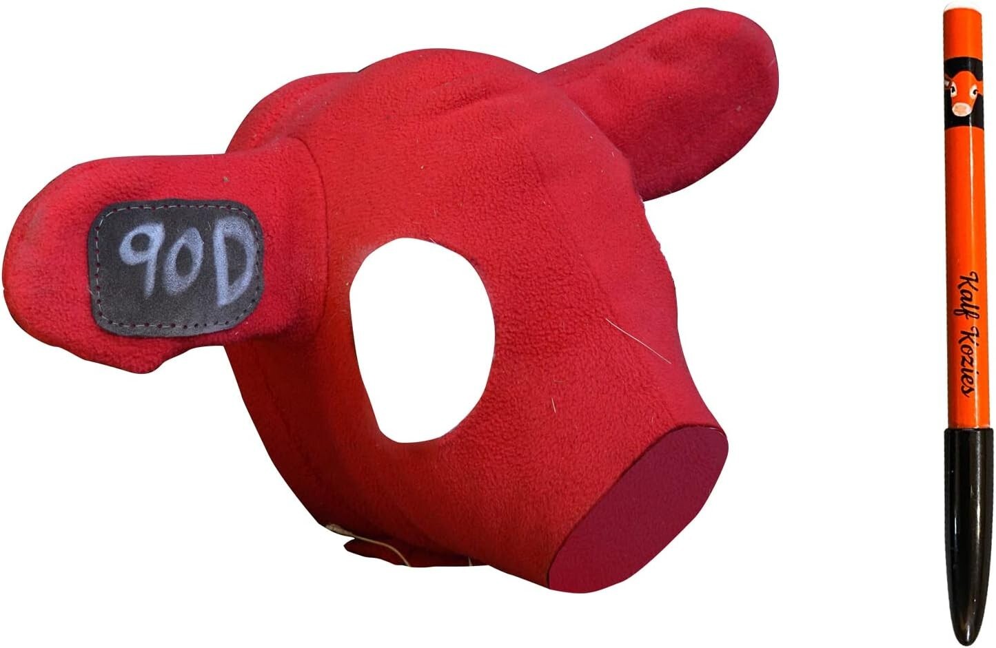 Calf Ear Warmers with Reusable Ear Tags - Ear Muffs for Cows to Prevent Frozen E