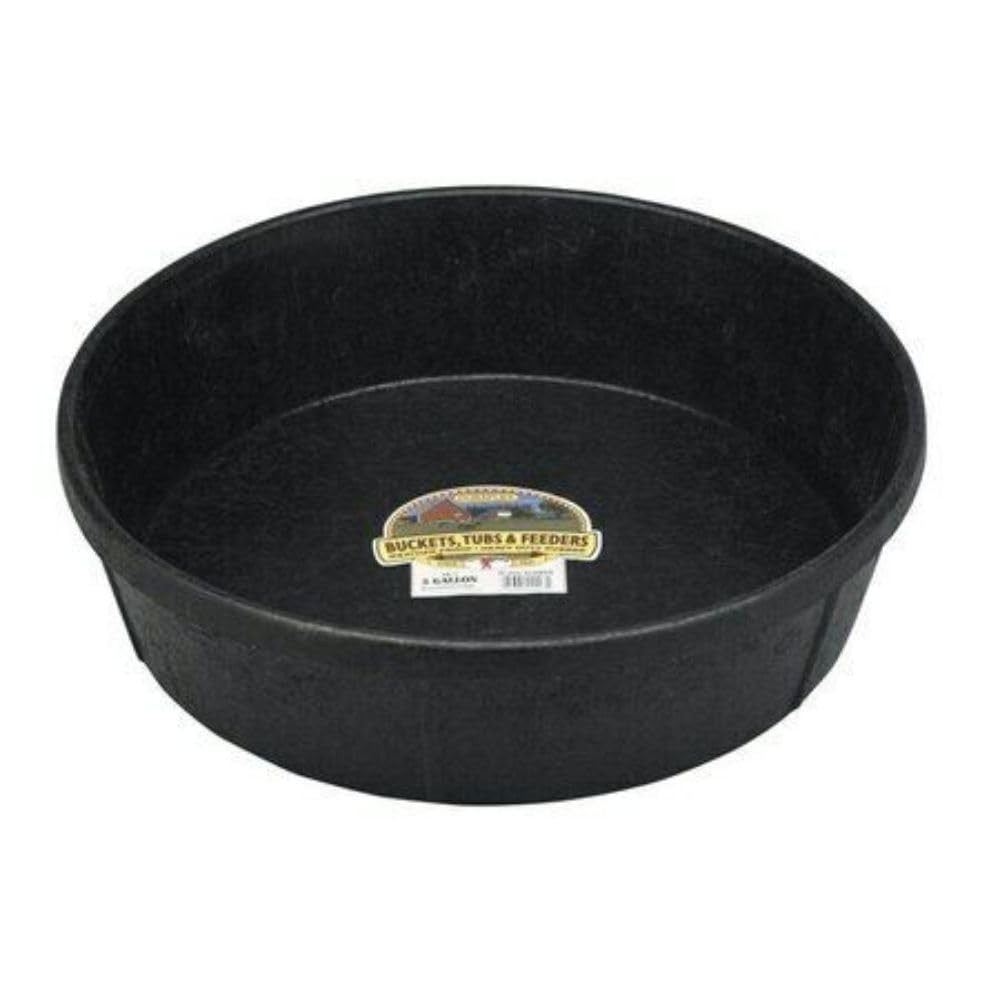 Miller Manufacturing 4 Quart Rubber Feed Pans