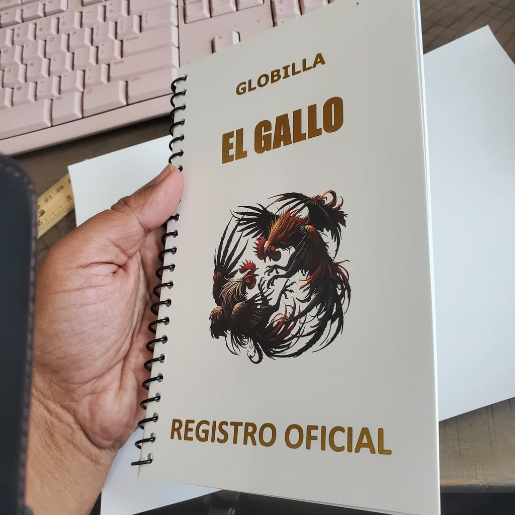 GLOBILLA Rooster Breeding Record Book Poultry Log Spiral Bound Chicken Register