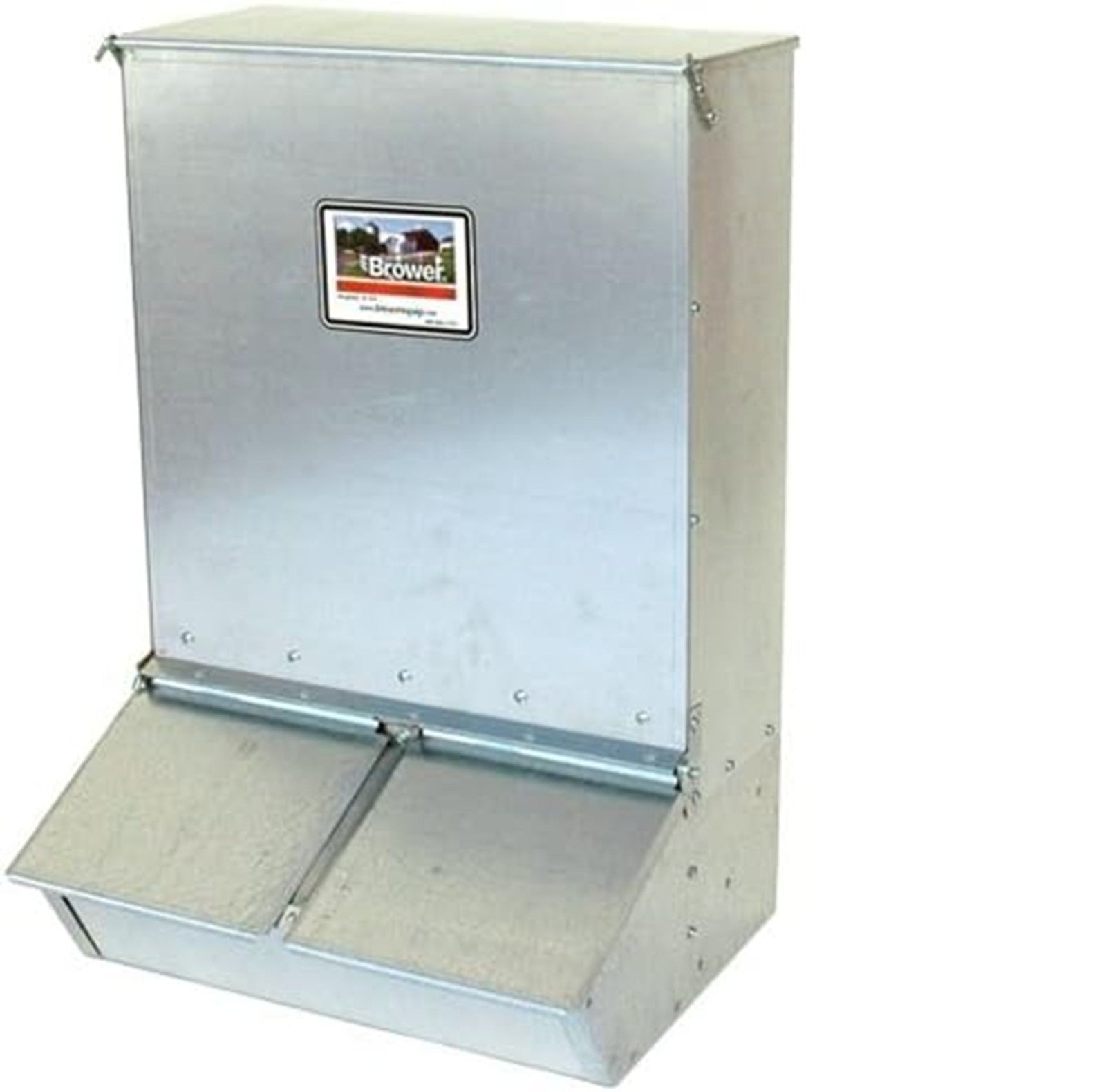 2 Door Hog Feeder 22H Feeds 8 Hogs! Heavy Duty