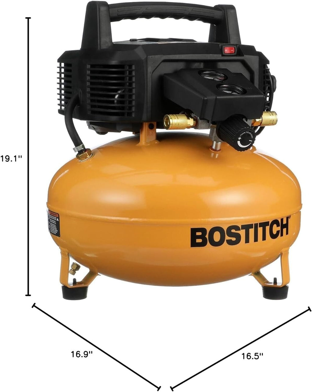 new Air Compressor Kit OilFree 6 Gallon 150 PSI