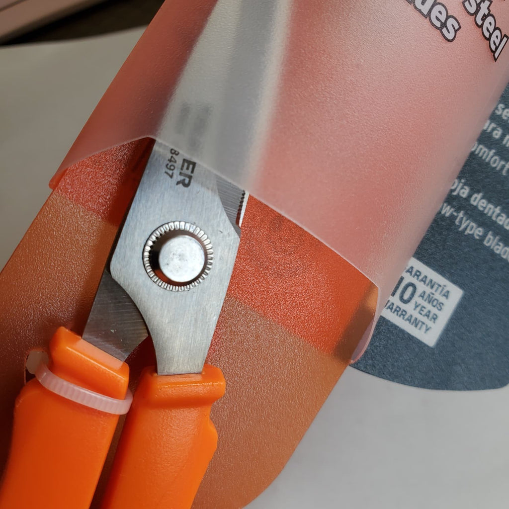 setTruper Stainless Steel Dubbing Scissors 5 1/2 “  & 6 1/2" Tijeras para Gallos