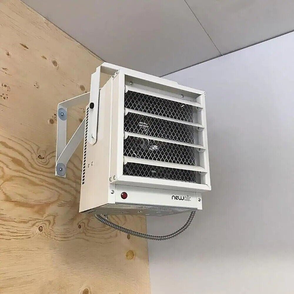 Ceiling-Mounted 240V Electric Shop Garage Heater – 17,060 BTU, 5000-Watt