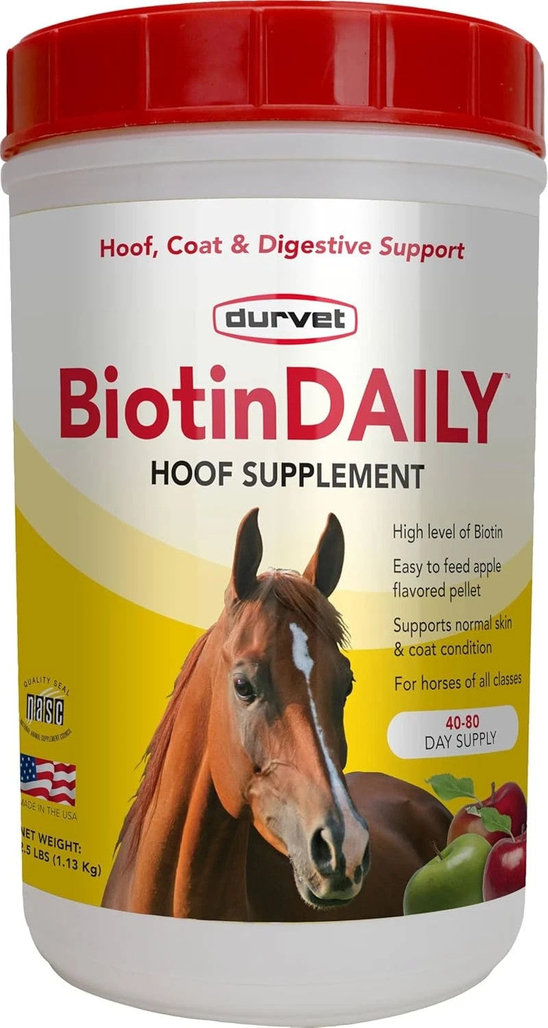 Biotin Daily Horse Hoof Care, 2.5 Lb