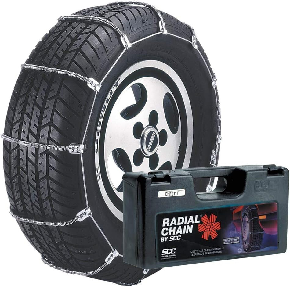 Security Chain Company SC1042 Radial Chain Cable Traction Tire Chain Set of 2