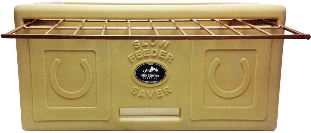 Slow Feeder Saver for Horses Save wasted feed   Slows down the animal’s feeding