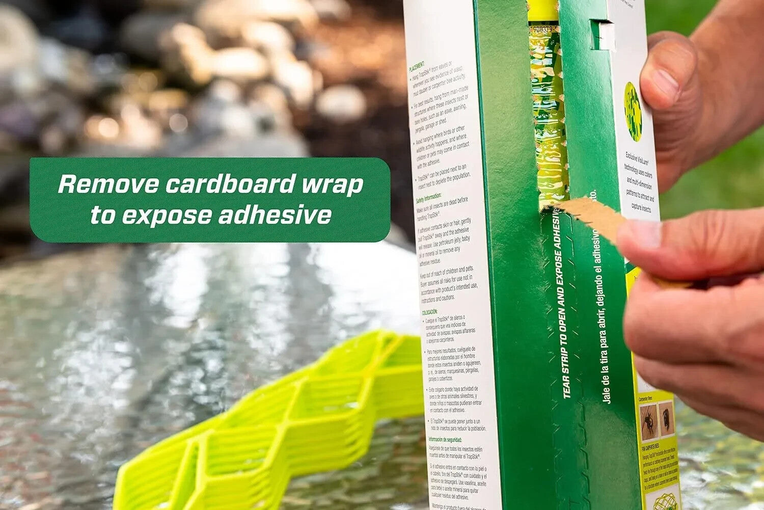Wasp TrapStik Traps Wasps Mud Daubers & Carpenter Bees - 10 Traps