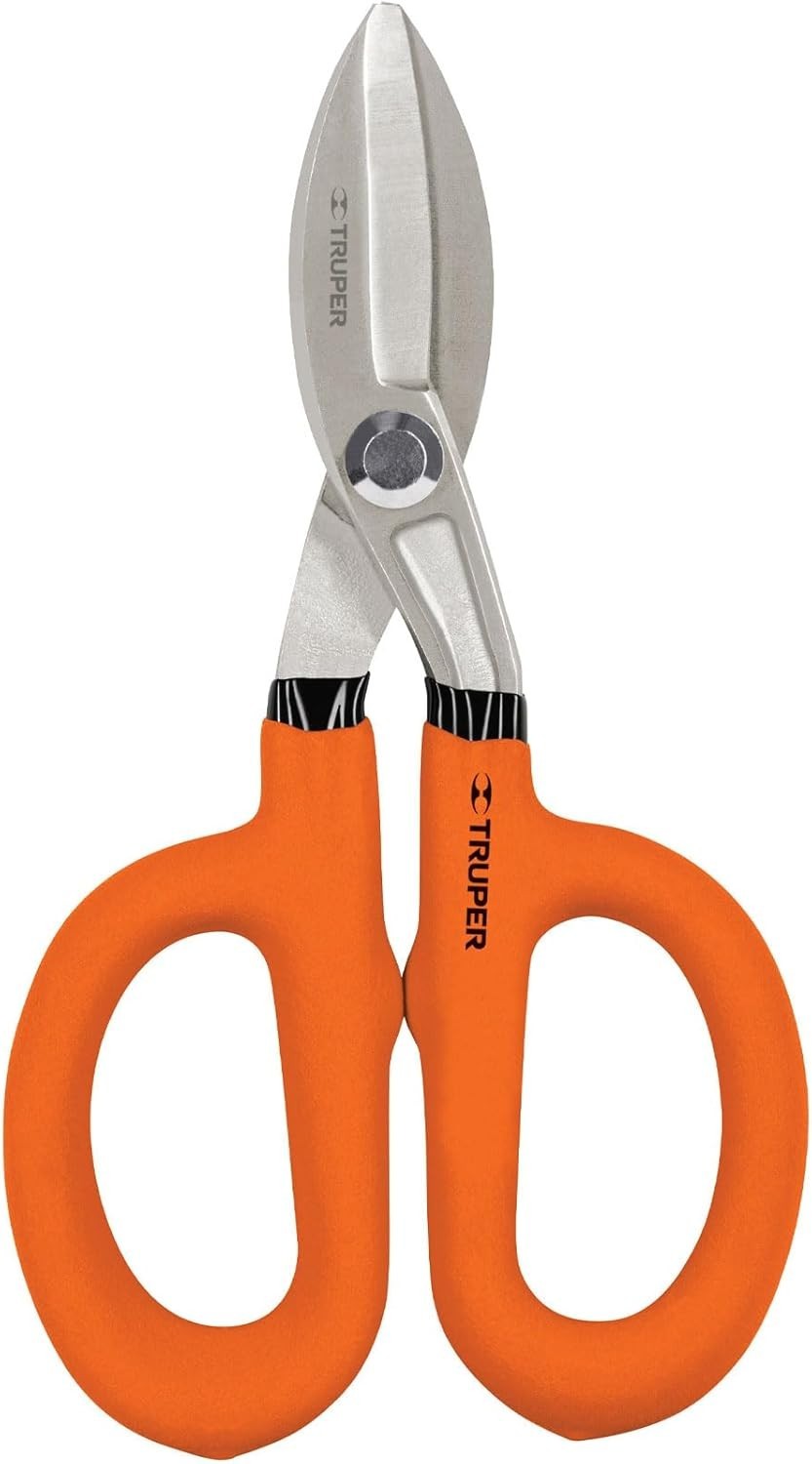 Truper Scissors Hojalatero 7' Gamefowl Tijeras Durable & Precision Tool for Game