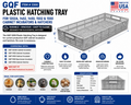 GQF 3300 Plastic Hatching Tray for 1502 1550 Cabinet Incubator Hatcher