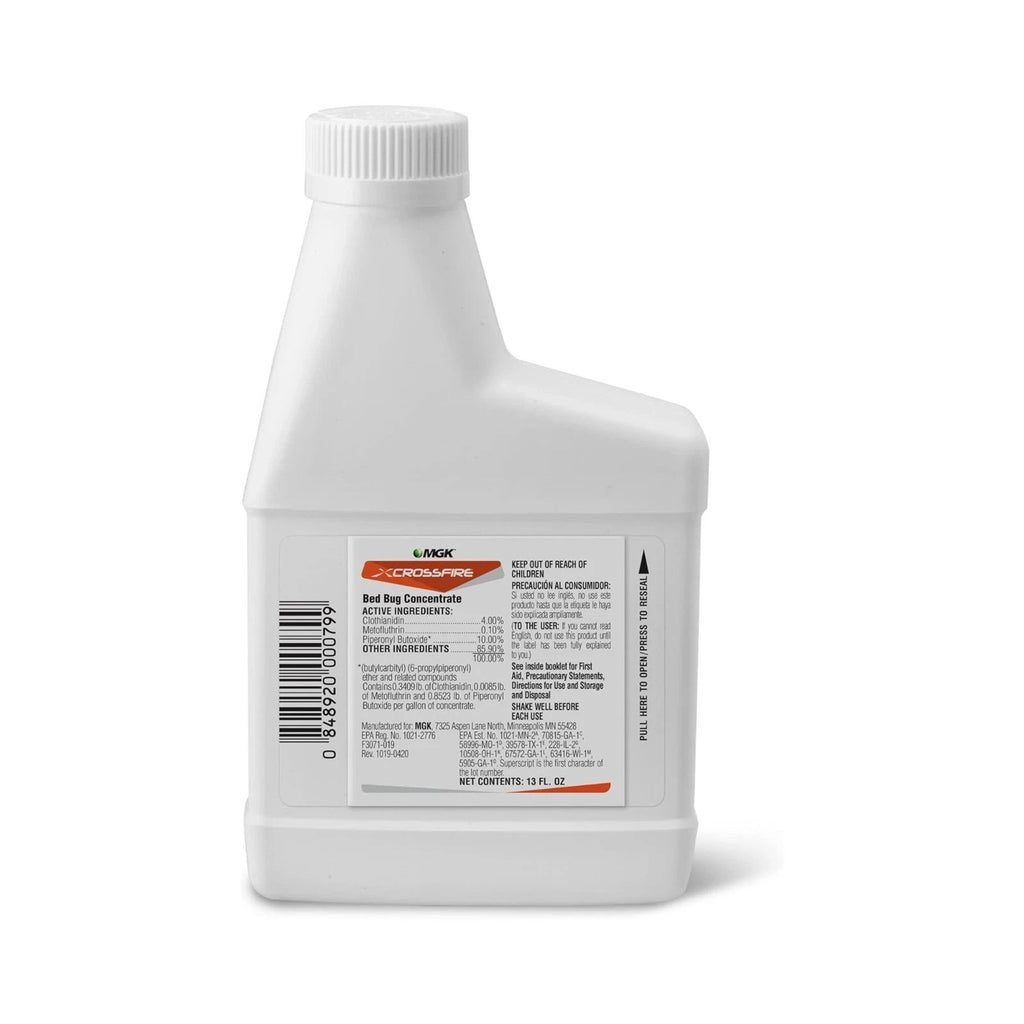 13 oz CrossFire Bed Bug Control Concentrate  Kill Bedbugs and Eggs  Cross Fire