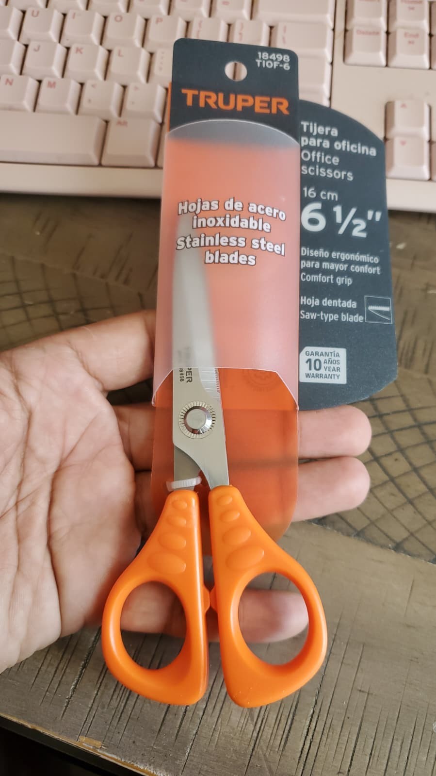 setTruper Stainless Steel Dubbing Scissors 5 1/2 “  & 6 1/2" Tijeras para Gallos