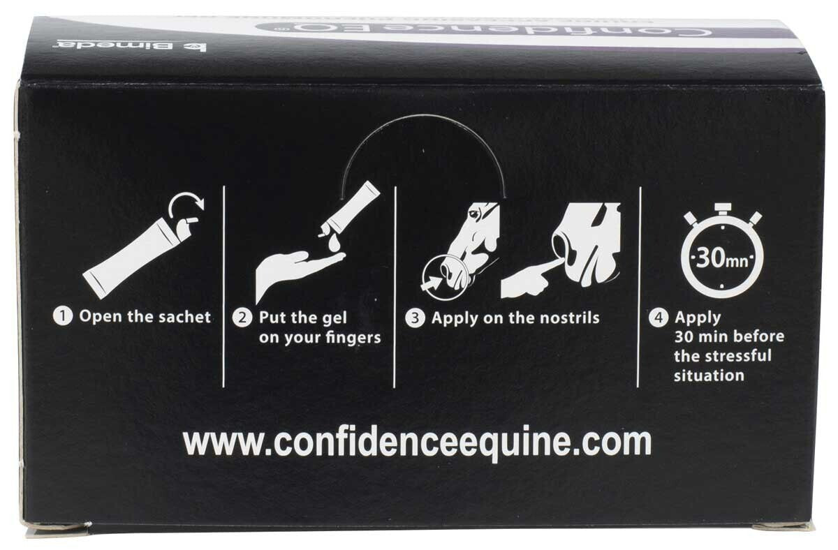 Confidence EQ Equine Appeasing Pheromone Gel10 Sachets 5ml Each