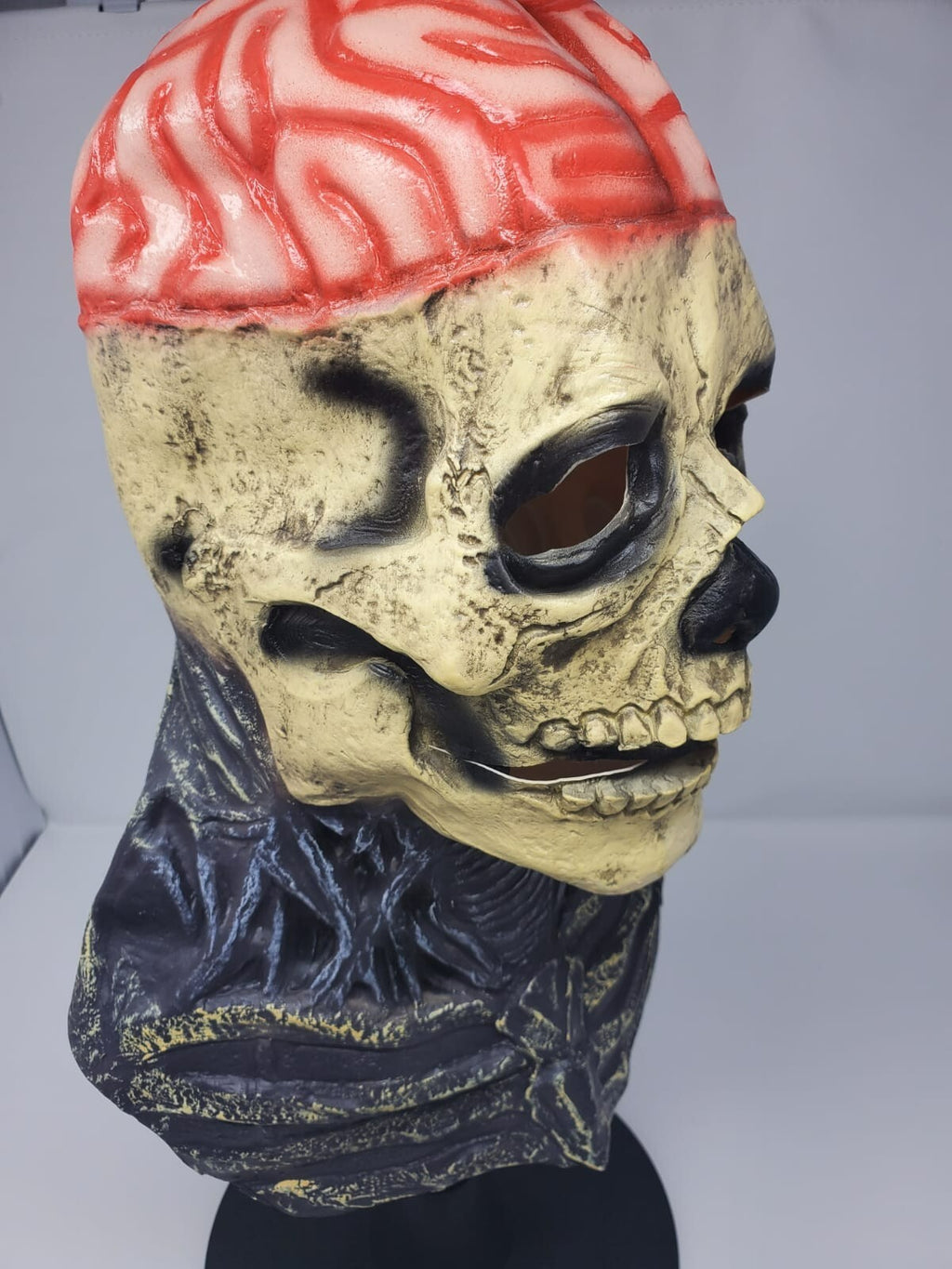 new Halloween Bloody Skull Blood Brain extreme Horror Mask Cosplay Party Costume