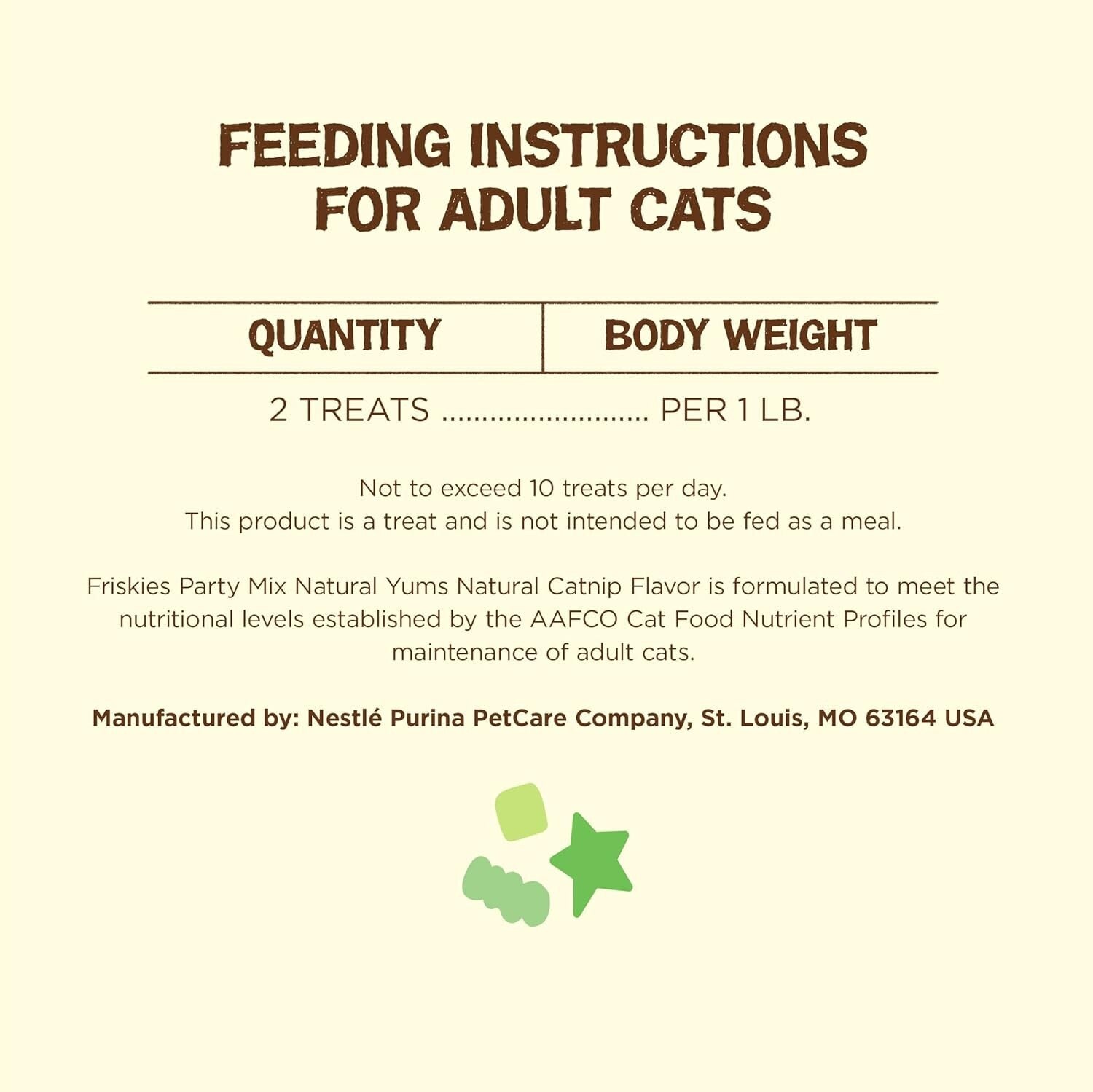 friskies Facilities Natural Cat Treats, Party Mix Natural Yums Catn  Made in USA
