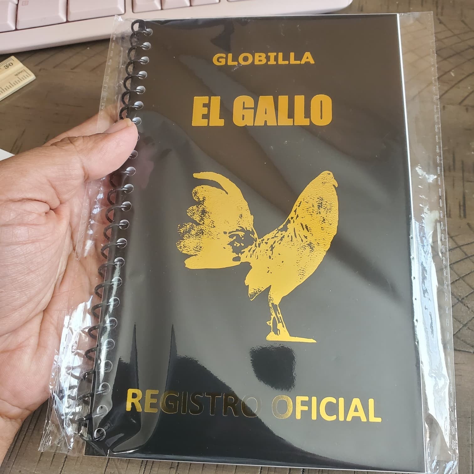 GLOBILLA Rooster Breeding Record Book Poultry Log Spiral Bound Chicken Register