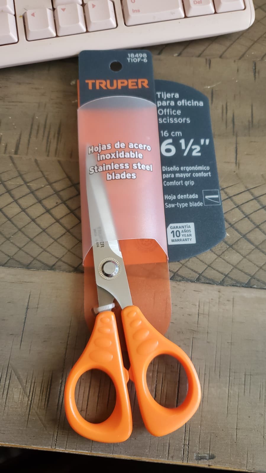 setTruper Stainless Steel Dubbing Scissors 5 1/2 “  & 6 1/2" Tijeras para Gallos
