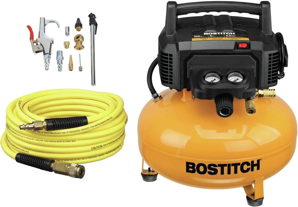 new Air Compressor Kit OilFree 6 Gallon 150 PSI
