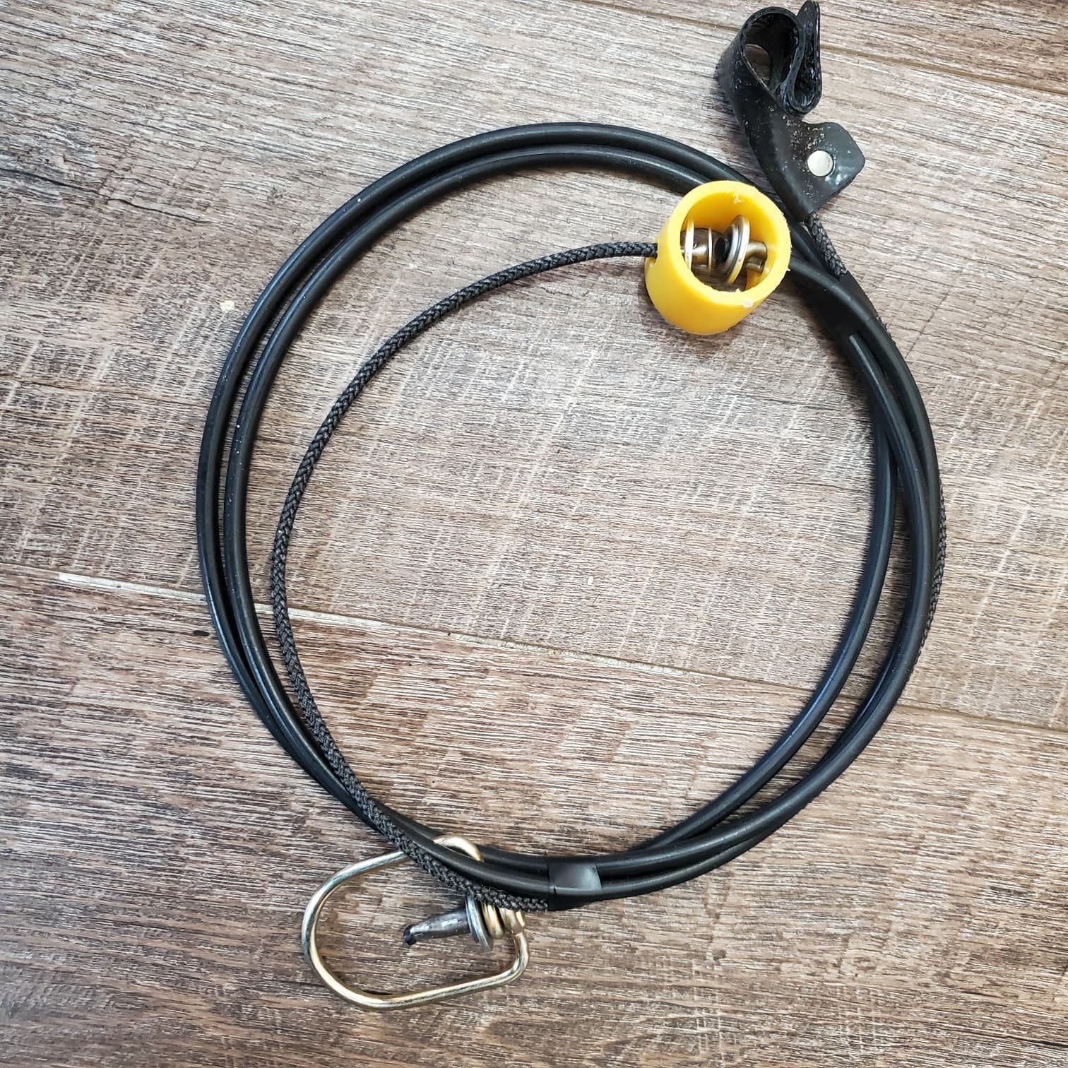 7ft  Rooster Gallo Nylon Rubber Cord Combination Tie Cord with Oklahoma