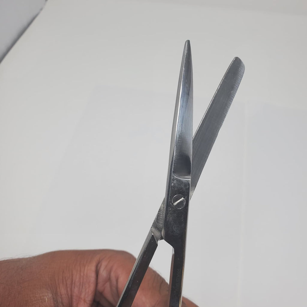 6.5" Straight Blade Stainless Tijeras de aseo y uso general para aves de corral