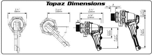 Topaz Trough Valve   3/4" valve. 5-100 PSI. Inlet adjusts from 1/2" to 1 1/4"