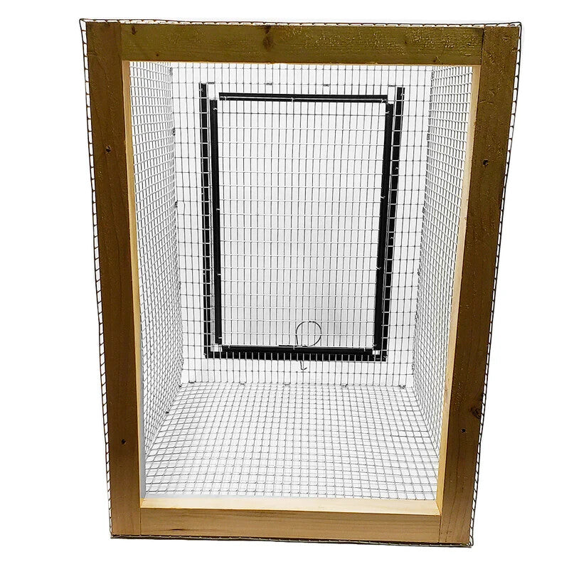 new Pre-built wire mesh aviary for your Pigeon Loft 19" x 24in x 24in