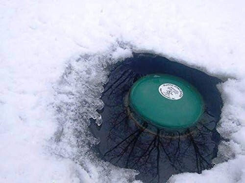 Cast Aluminum Floating Outdoor Pond De Icer Farm Innovators 1250 Watts 7.5 Inch