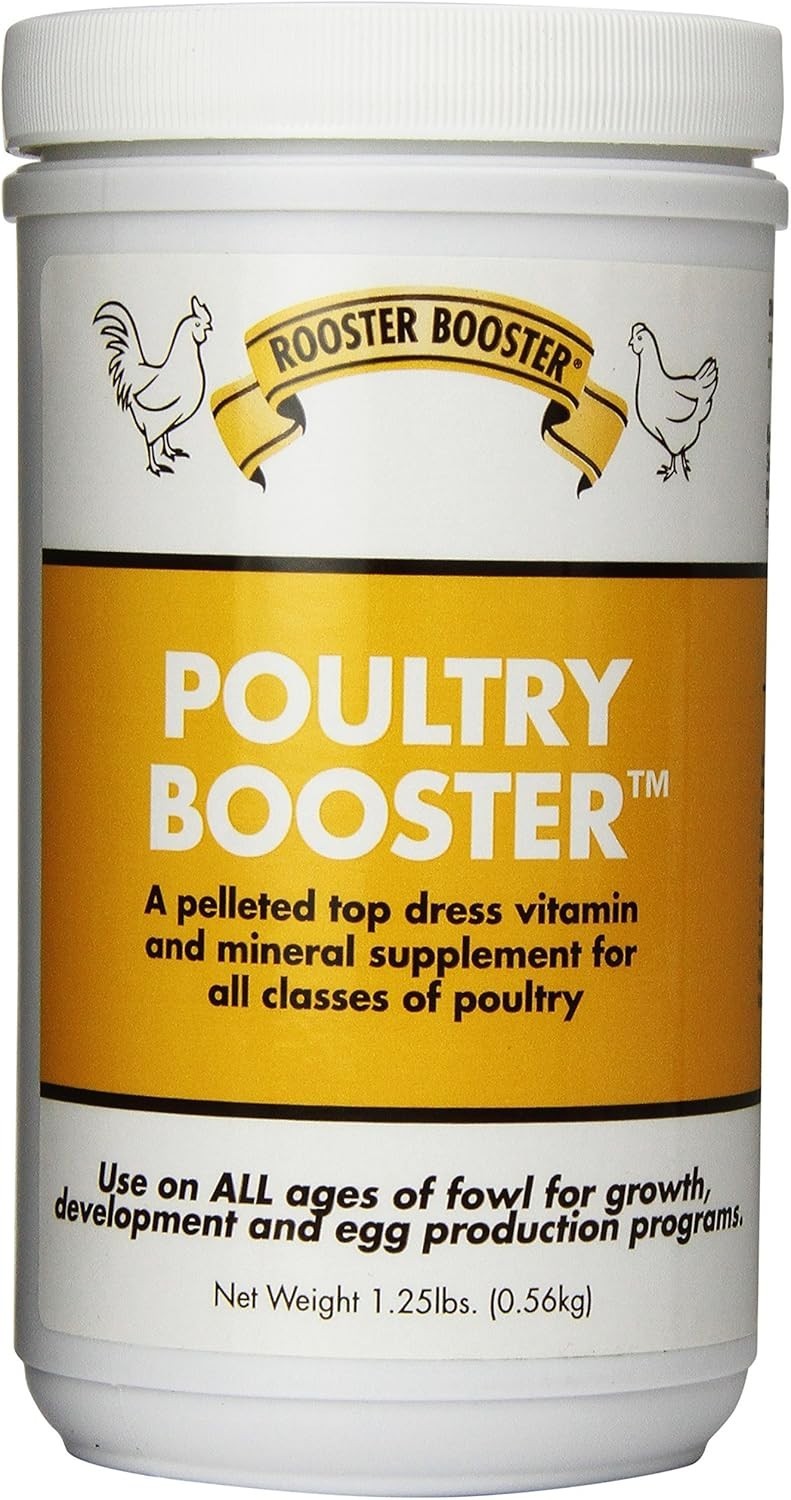Rooster Booster Vitamins & Electrolytes with Lactobacillus for Poultry 1.25lb