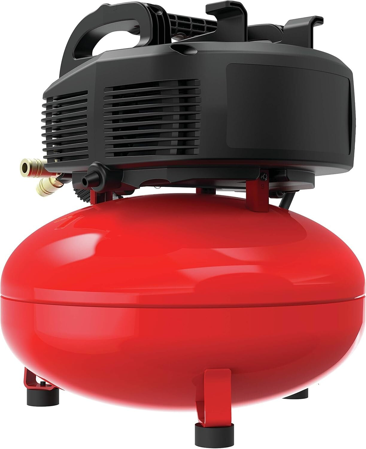 new Air Compressor 6 Gallon Pancake OilFree with 13 Piece Accessory Ki