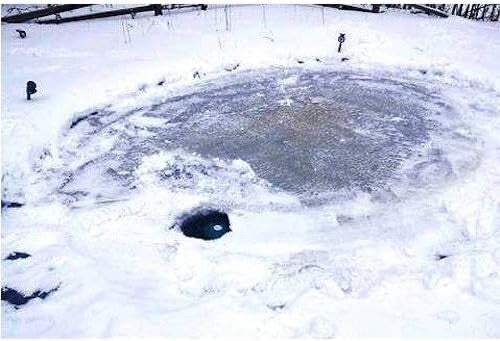 Cast Aluminum Floating Outdoor Pond De Icer Farm Innovators 1250 Watts 7.5 Inch