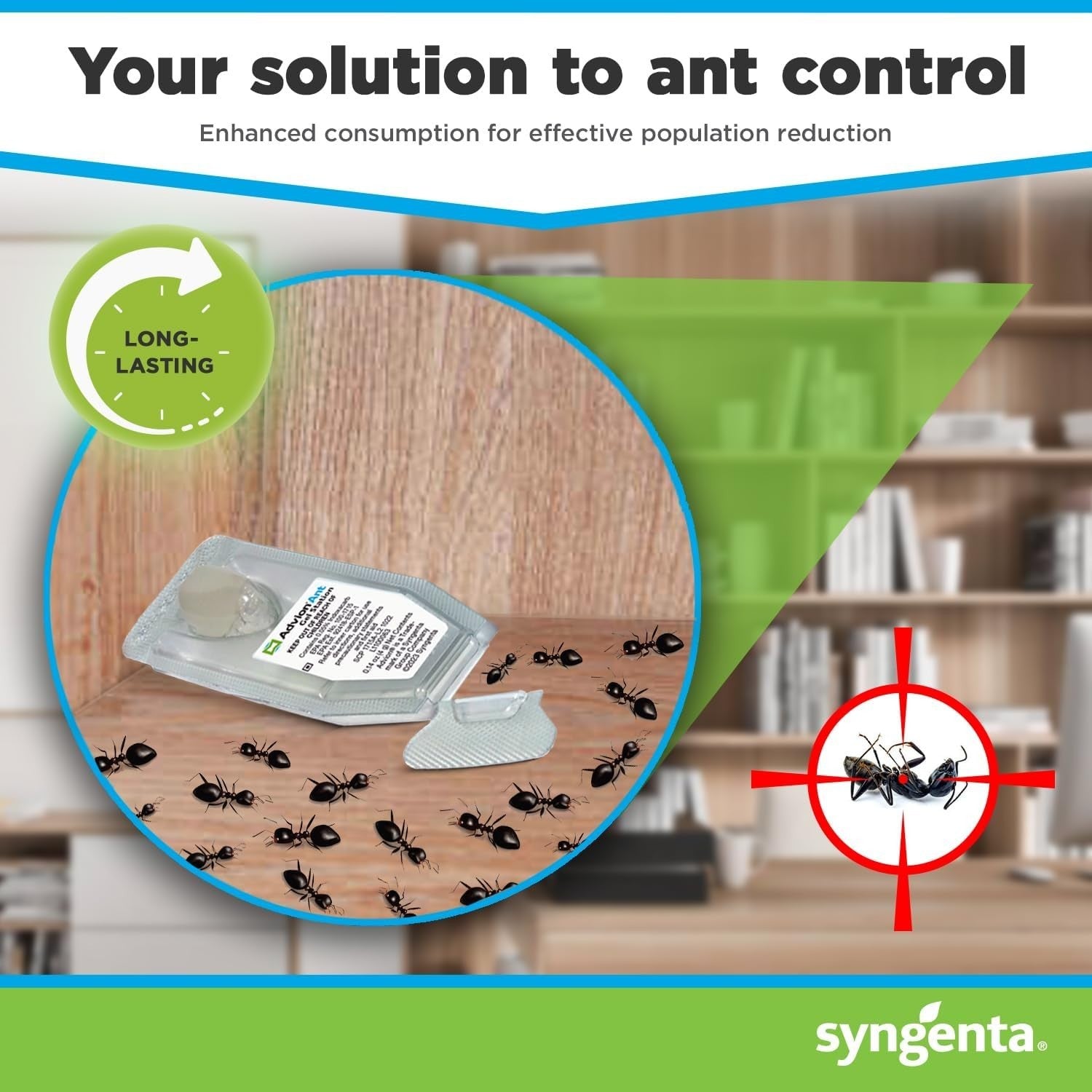 Advion Ant Gel Stations - 1 Pack (3 x 4g bait stations) by Syngenta