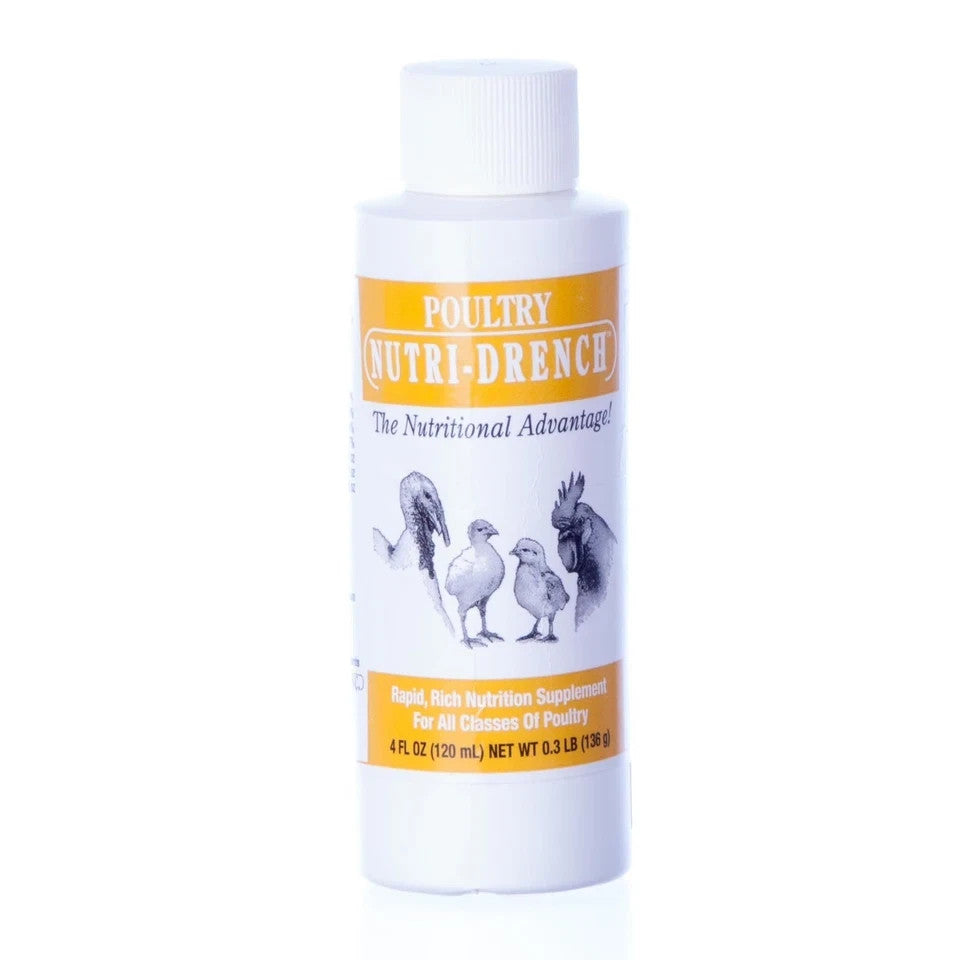 Nutri Drench Nutritional Supplement backyard flocks 4 oz. Liquid Vitamins 2.Unit