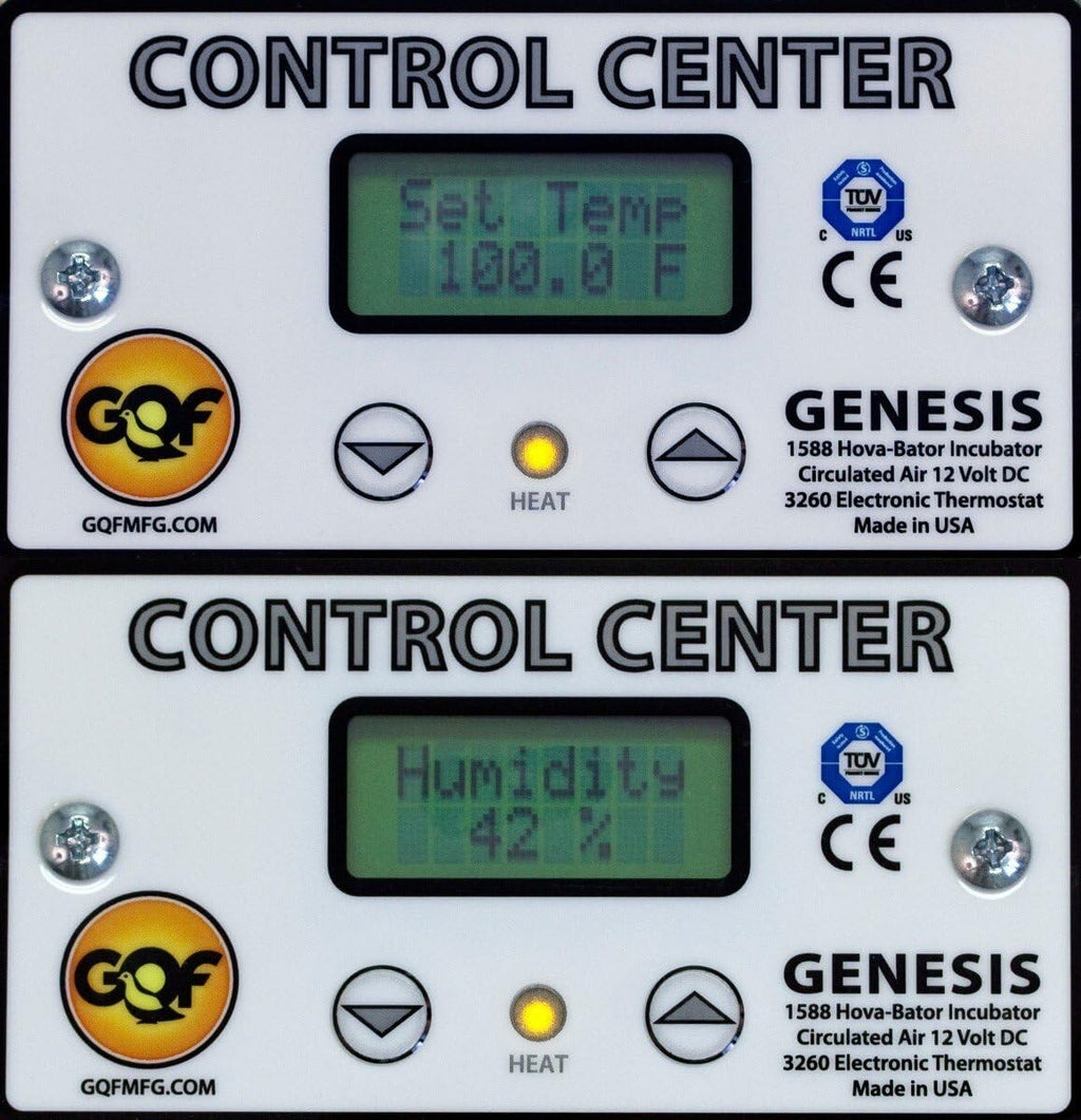 Incubator Genesis Hova Bator 1588 GQF Tabletop Incubator  Classrooms & Lab Use