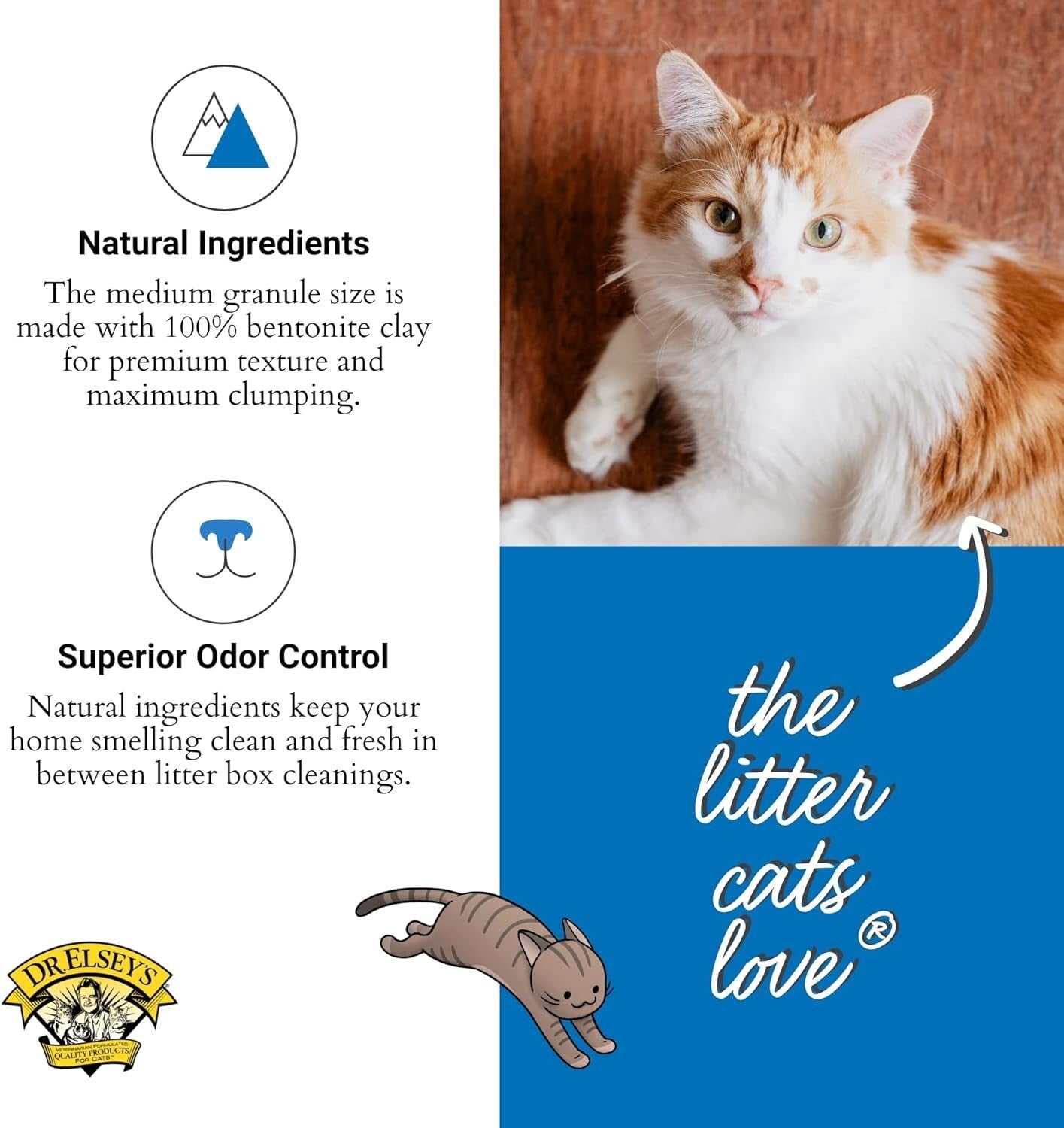 Premium Clumping Cat Litter Ultra - 99.9% Dust Free Low Tracking Hard Clumpi