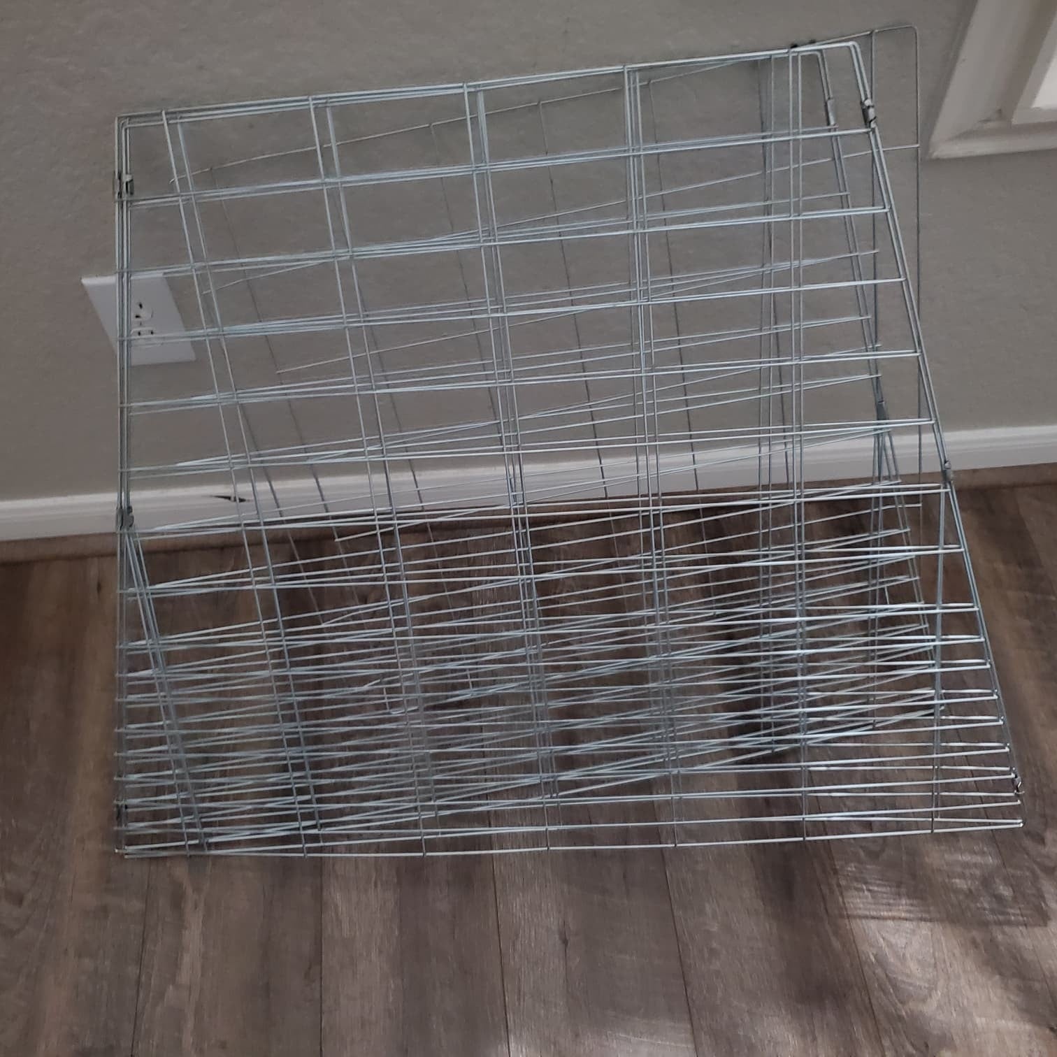 4pack Chicken Cage fully Collapsible 40 x 40 x 30 raise poultry Galvanized