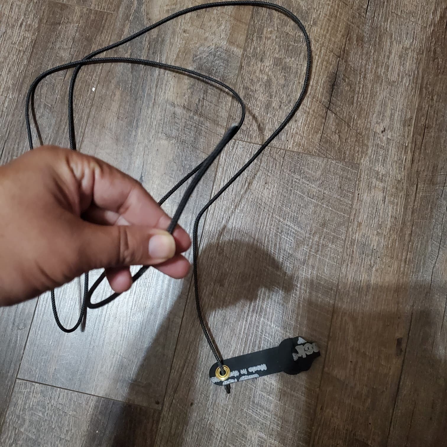 EZ Hitch on Nylon Cord - 8' Plain Ends for Roosters gallo