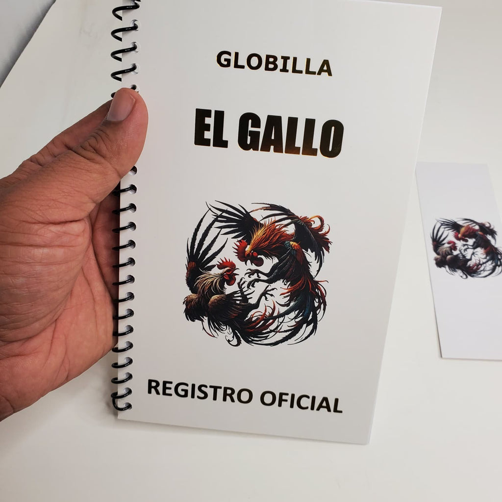 GLOBILLA Rooster Breeding Record Book Poultry Log Spiral Bound Chicken Register