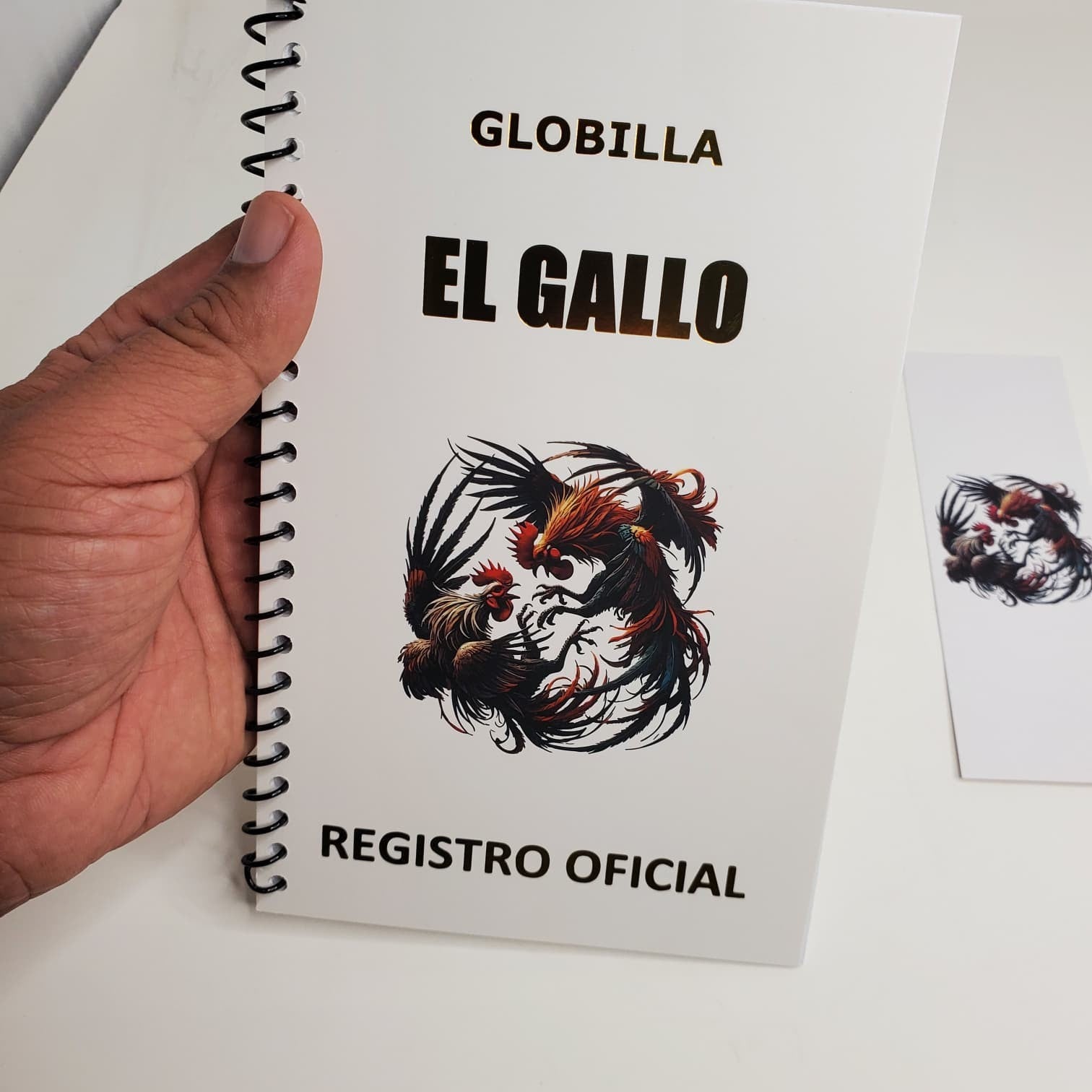 GLOBILLA Rooster Breeding Record Book Poultry Log Spiral Bound Chicken Register