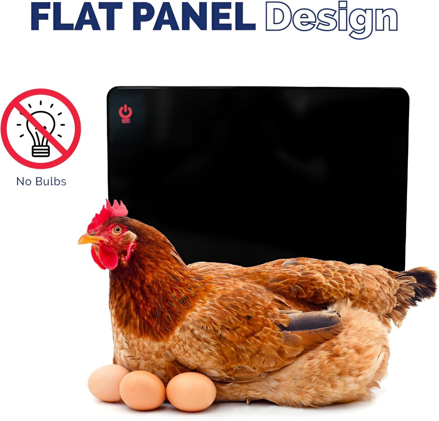 Cozy Coop Chicken Coop Heater, 200-Watt, Safe Radiant Space Heat
