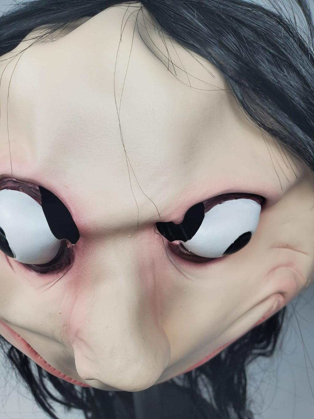 Momo Halloween Costume Mask Challenge Meme Latex MOMO Horror Party Mask Momo Hal