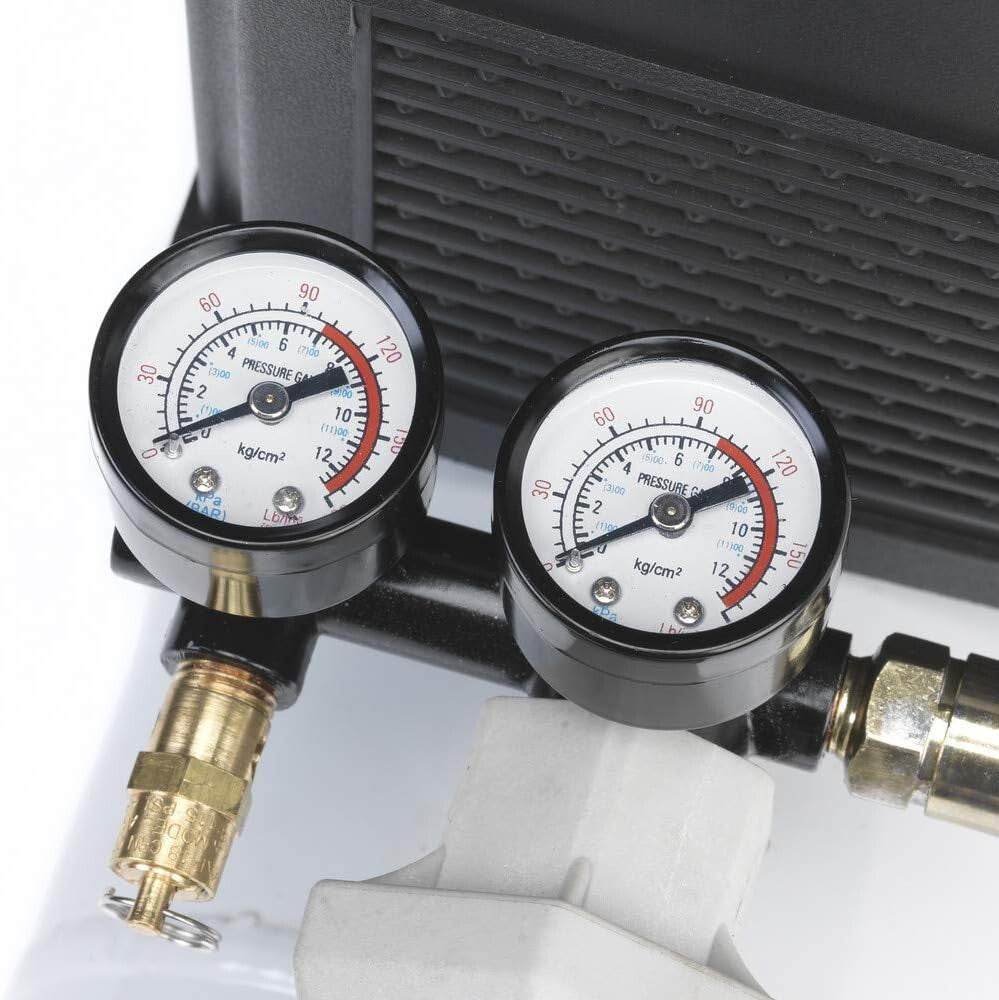 New 1/3 HP 2 Gallon Oil-Free Hotdog Air Compressor