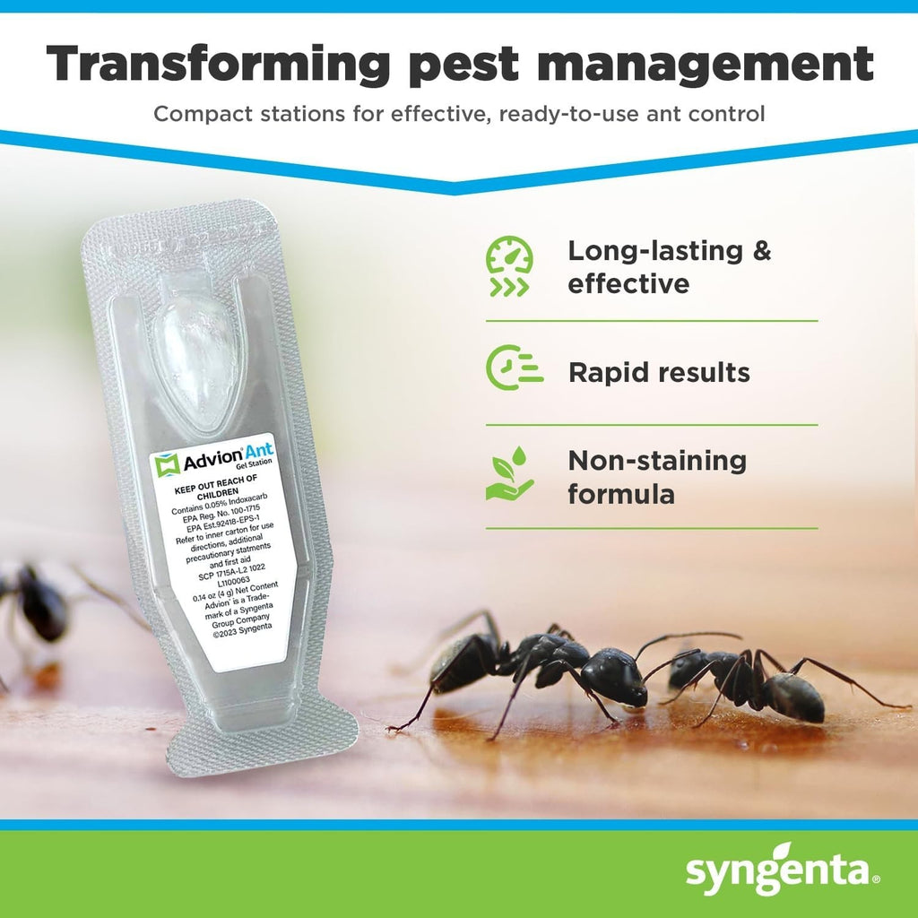 Advion Ant Gel Stations - 1 Pack (3 x 4g bait stations) by Syngenta