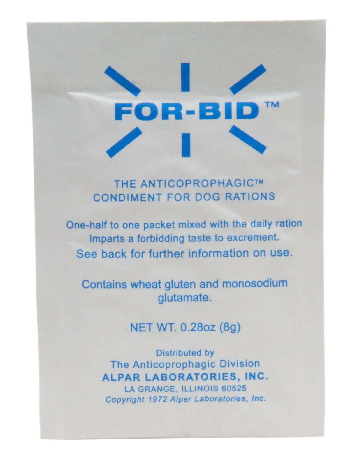 Stool Eating & Coprophagia Deterrent Dog & Cat Food Powder Additive to Prevent D