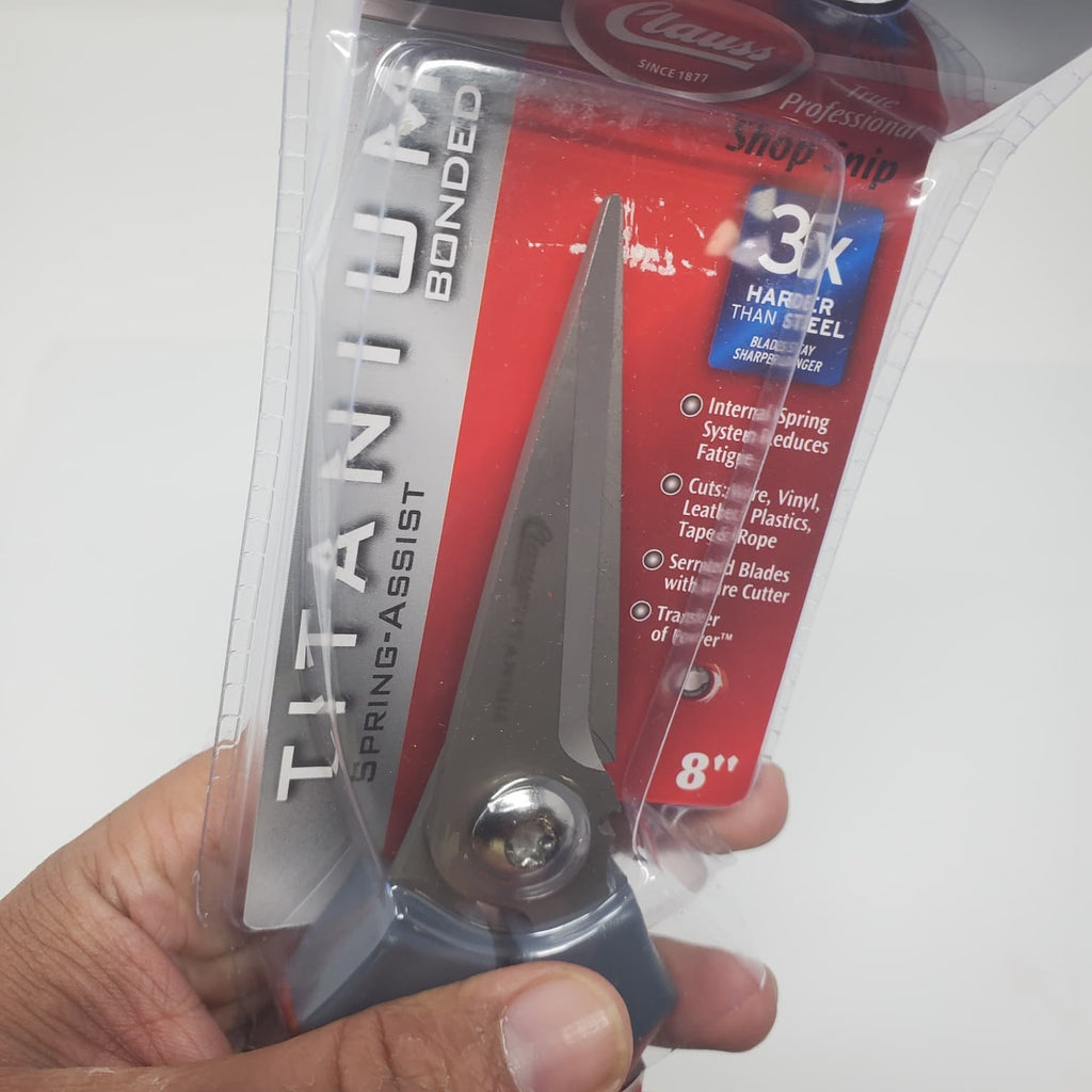 Durable Precision Scissors for Clauss Titanium Snips scissors